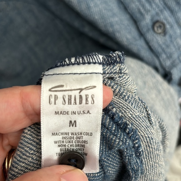 Free People Chambray Tunic Dress - Picture 3 of 4